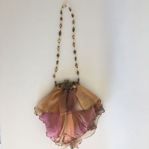 🟡MARY FRANCES Silk shoulder bag🟡